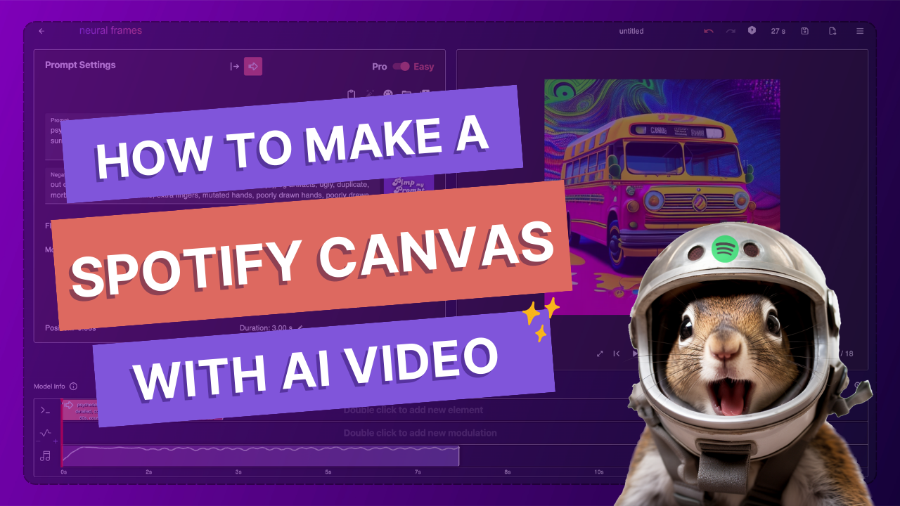How to Create a Spotify Canvas with an AI Video Generator