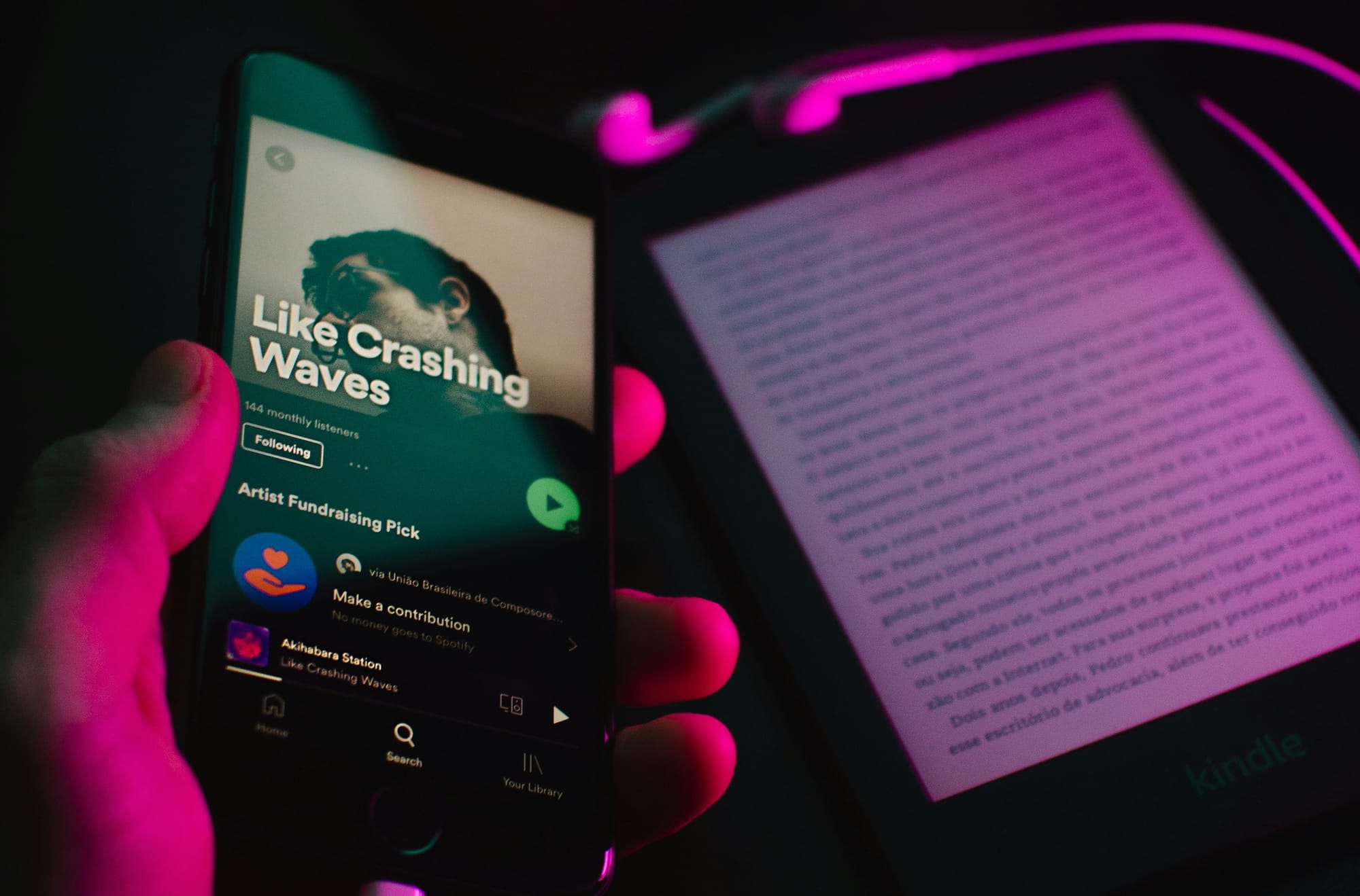 Promoting an artist profile on streaming platforms