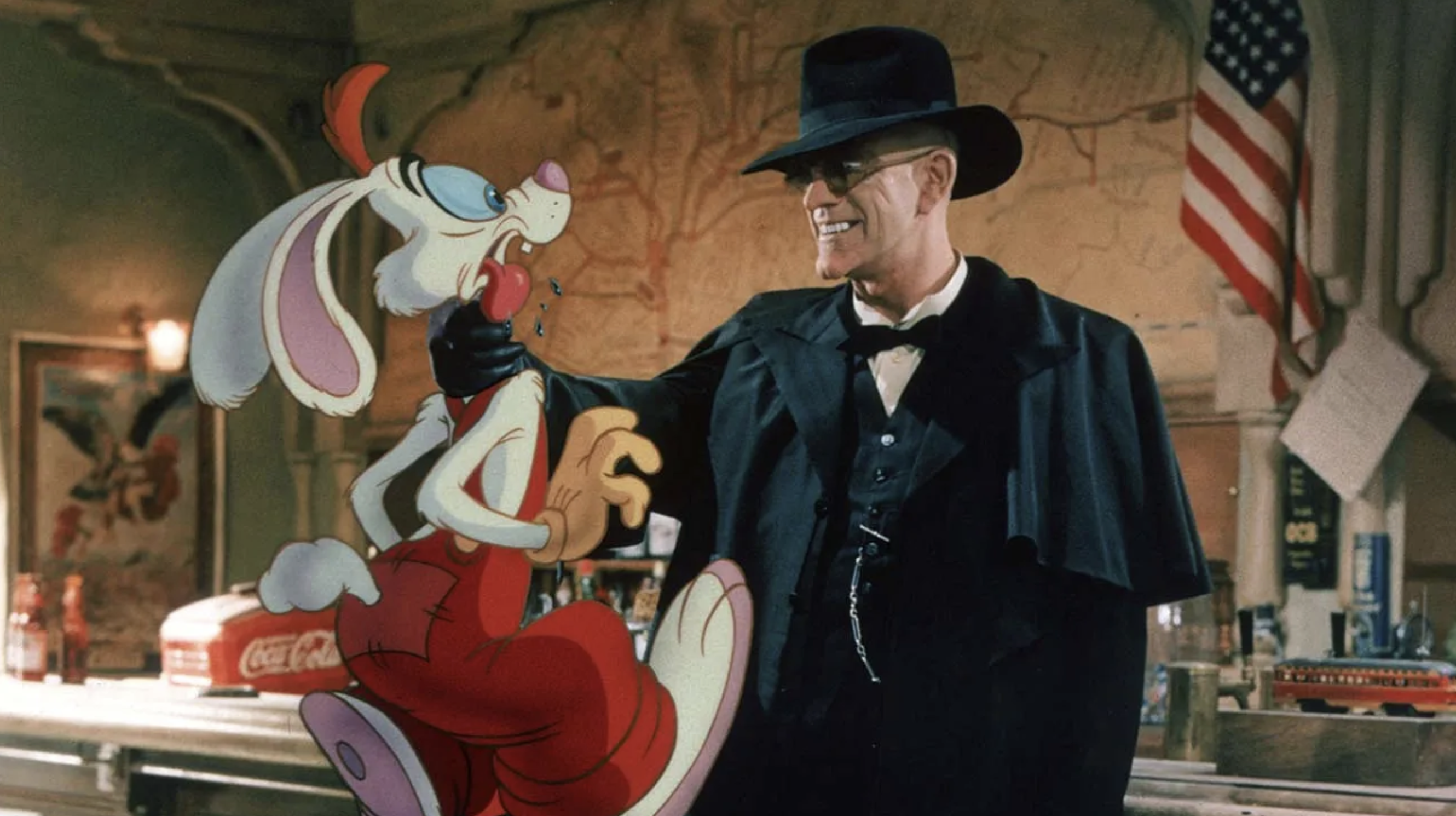 Traditional rotoscoping (Who Frames Roger Rabbit)