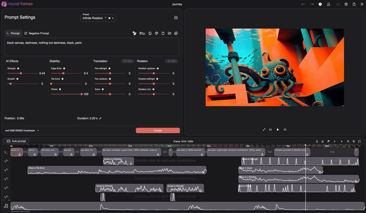 Revolutionize Music Video Productions with Neural Frames: The Ultimate AI Music Video Generator