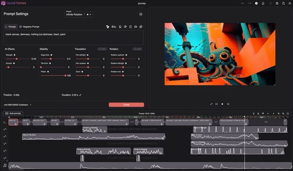 Revolutionize Music Video Productions with Neural Frames: The Ultimate AI Music Video Generator